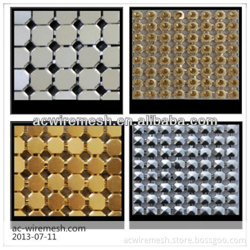 stainless steel decorative wire mesh for wall